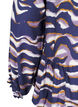 Bluse mit Print und A-Linie, Blau, Packshot image number 3
