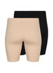2er-Pack Radlershorts aus Viskose, Beige, Packshot image number 1
