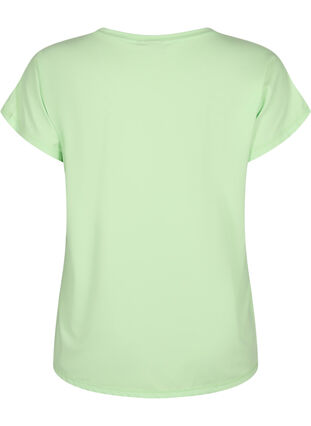 Kurzärmeliges Trainings-T-Shirt, Paradise Green, Packshot image number 1