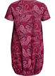 Kurz&auml;rmliges Baumwollkleid mit Aufdruck, Rot, Packshot image number 1