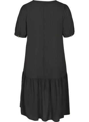 Kleid mit 2/4-Ärmeln und A-Linie, Black, Packshot image number 1