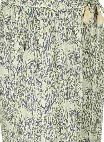 Lockere Viskosehose mit Print, Balsam Green AOP, Packshot image number 2