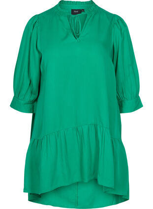 Kleid mit 3/4-Ärmeln, Jolly Green, Packshot image number 0