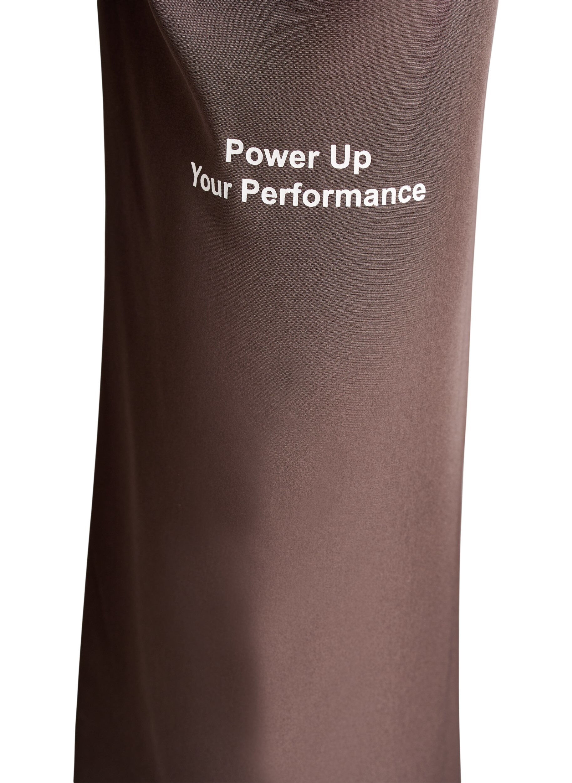 Zizzi Sportliche Hose mit hoher Taille und geraden Beinen, Braun, Packshot image number 3