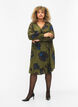 Kleid aus Viskose mit Print, Gr&uuml;n, Model image number 1