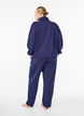 Lockere Hose aus Modal-Mix, Blau, Model image number 1