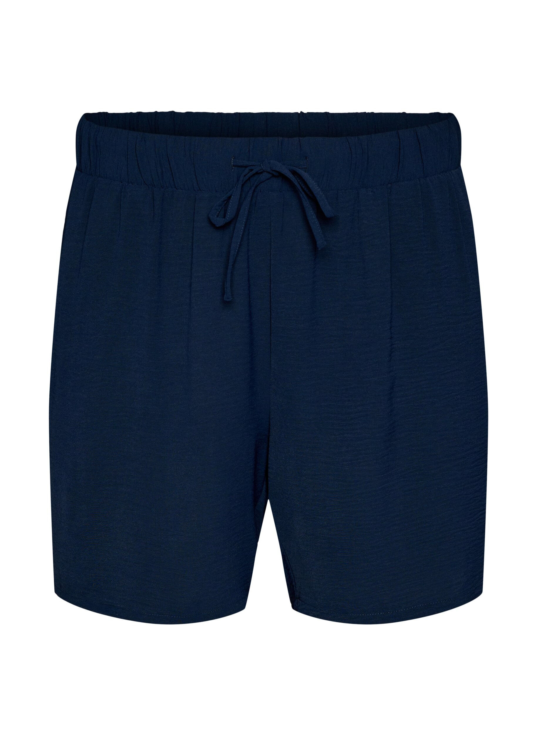 Kurze Hose mit Taschen und elastischem Bund