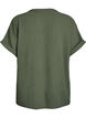 Lockere Bluse mit kurzen &Auml;rmeln, Gr&uuml;n, Packshot image number 1