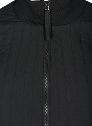 Jacke mit Taschen und hohem Kragen, Black, Packshot image number 2