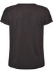 T-Shirt aus Baumwolle mit Goldfoliendruck, Grau, Packshot image number 1