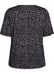 T-Shirt mit TENCEL&trade; Lyocell und Leopardenmuster, Grau, Packshot image number 1