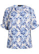 Bluse mit 1/2 &Auml;rmeln, Beige, Packshot image number 0