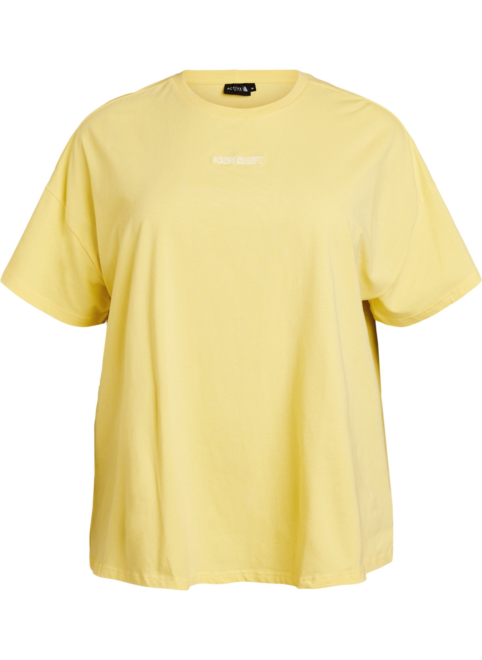T-Shirt aus Bio-Baumwolle mit kleinem Frontmotiv
