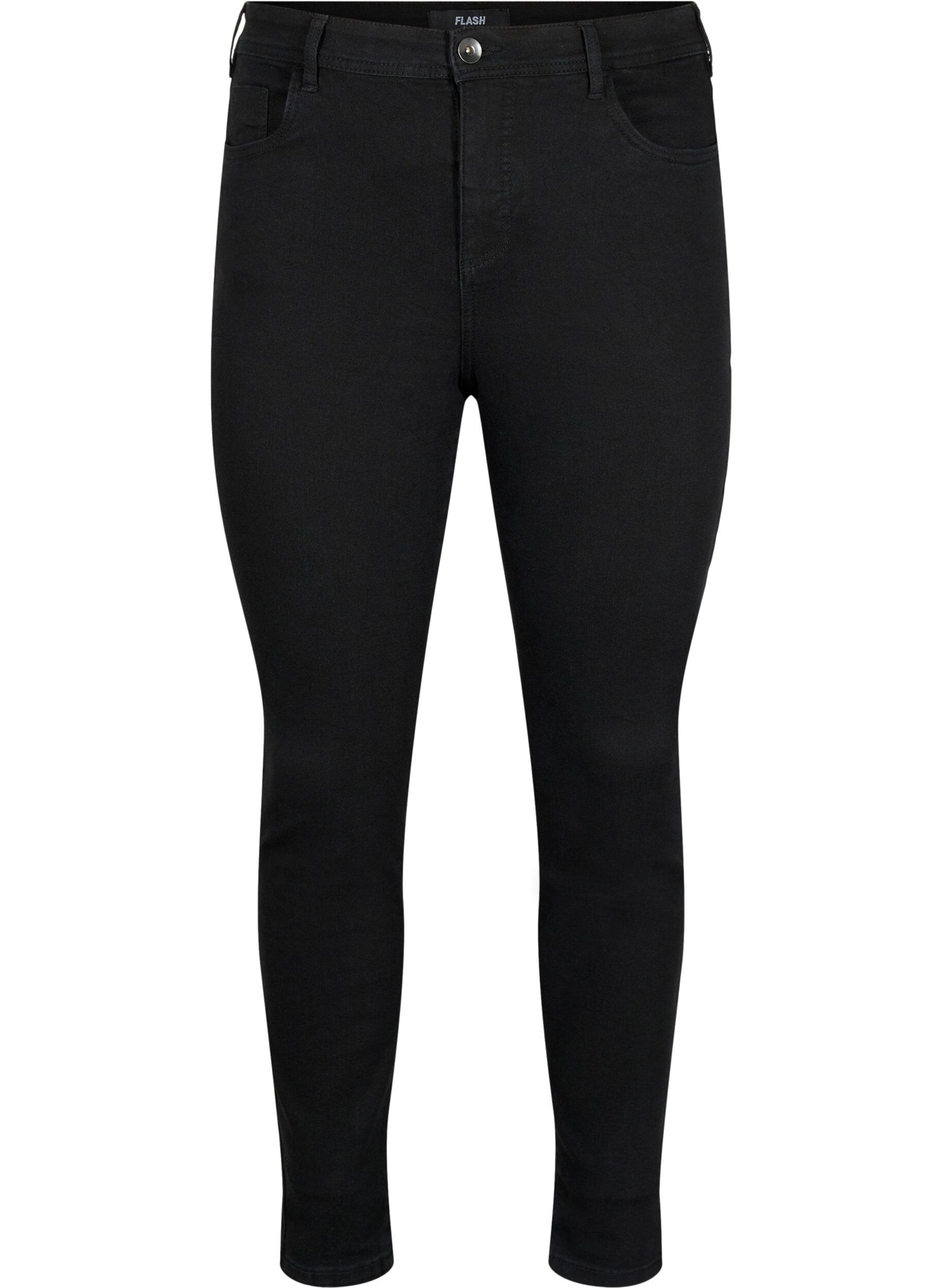 ZizziJeans mit Super Slim Fit, Schwarz, Packshot image number 0