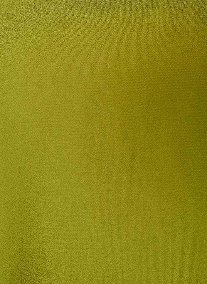 Bluse mit kurzen &Auml;rmeln und Rundhalsausschnitt, Gr&uuml;n, Packshot image number 2
