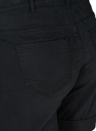 Denim Shorts, Black, Packshot image number 3