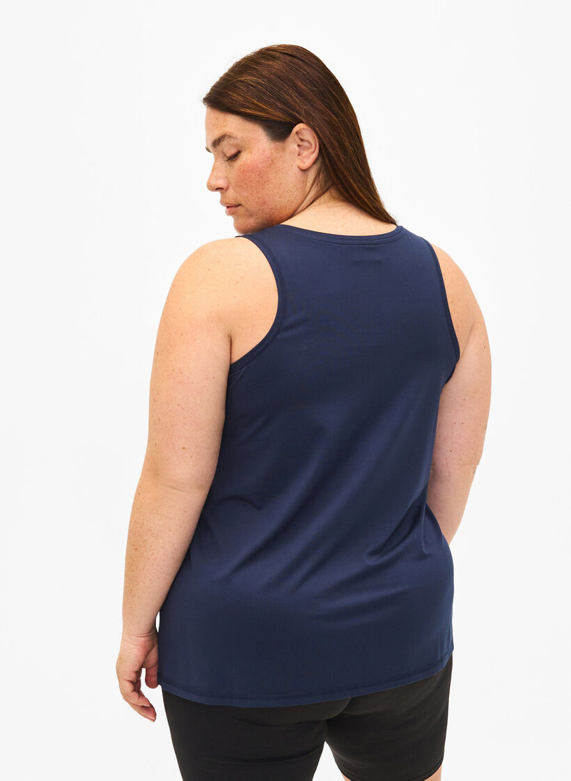 Trainingsoberteil mit Rundhalsausschnitt, Night Sky, Model image number 1