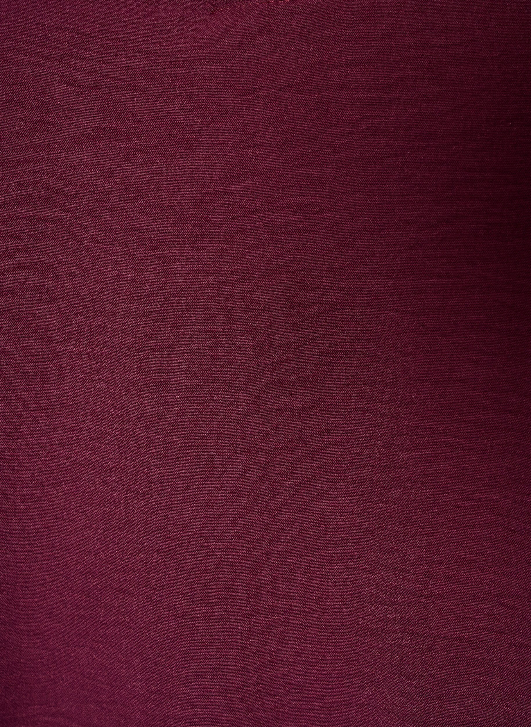 ZizziBluse mit &Auml;rmeln aus Spitze und Ballonform, Rot, Packshot image number 2