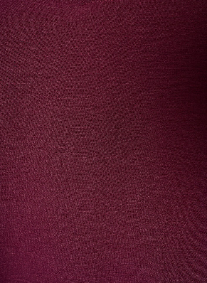Bluse mit &Auml;rmeln aus Spitze und Ballonform, Rot, Packshot image number 2