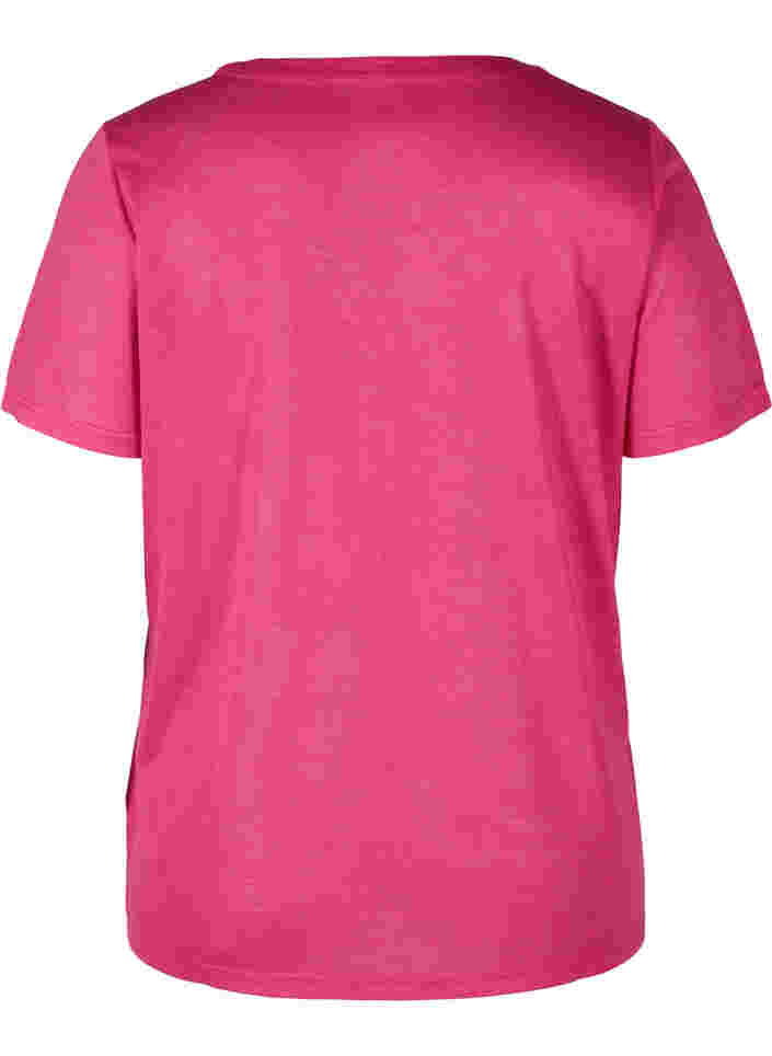 T-Shirt, Fuchsia Purple, Packshot image number 1