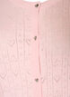Strickjacke mit Herz-Lochstickerei, Pink, Packshot image number 2