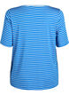 Gestreiftes T-Shirt aus TENCEL&trade; Lyocell, Blau, Packshot image number 1