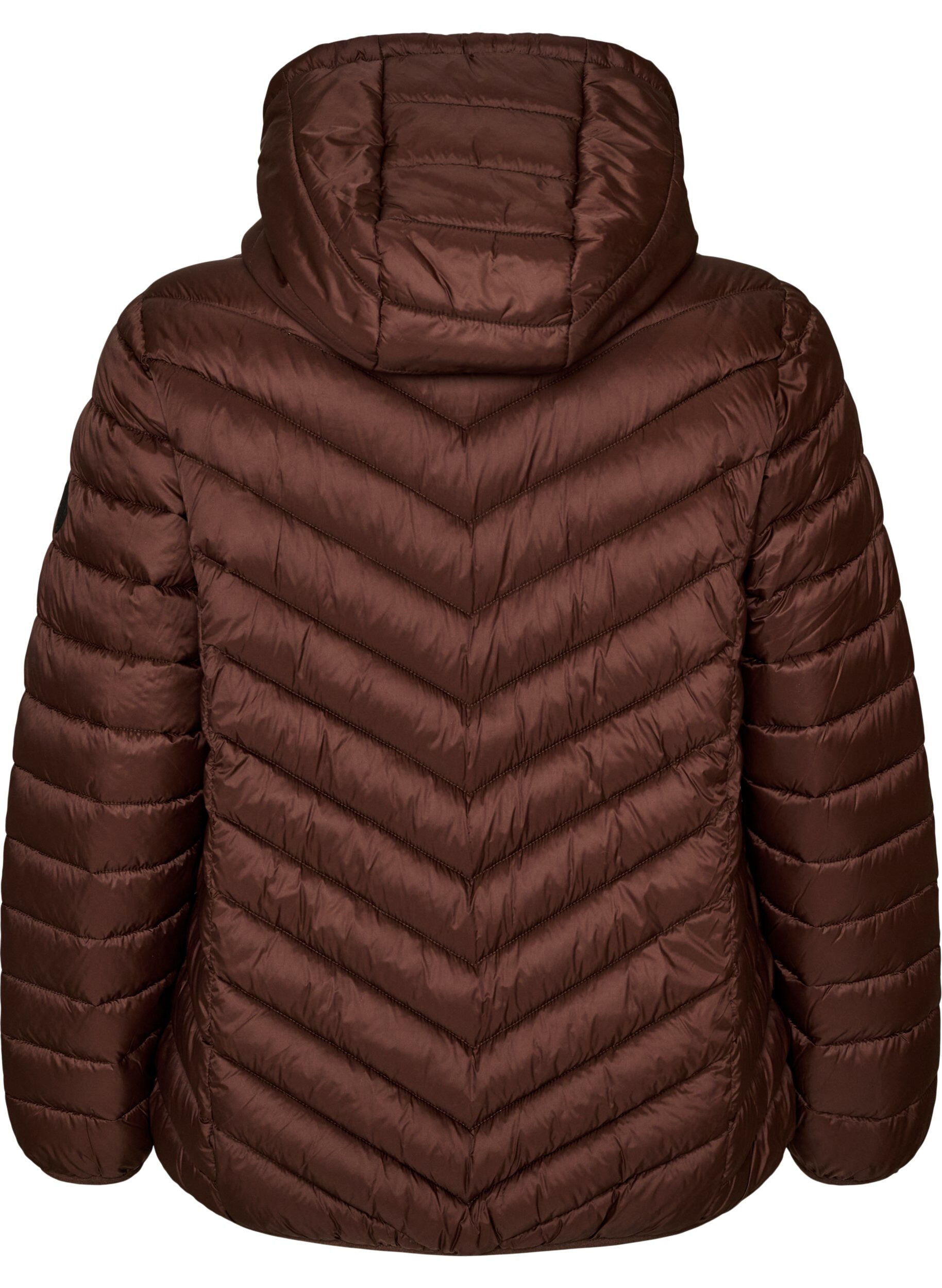 ZizziLeichte Kapuzenjacke, Braun, Packshot image number 1