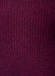 Gerippter Pullover mit Ballon&auml;rmeln, Lila, Packshot image number 2