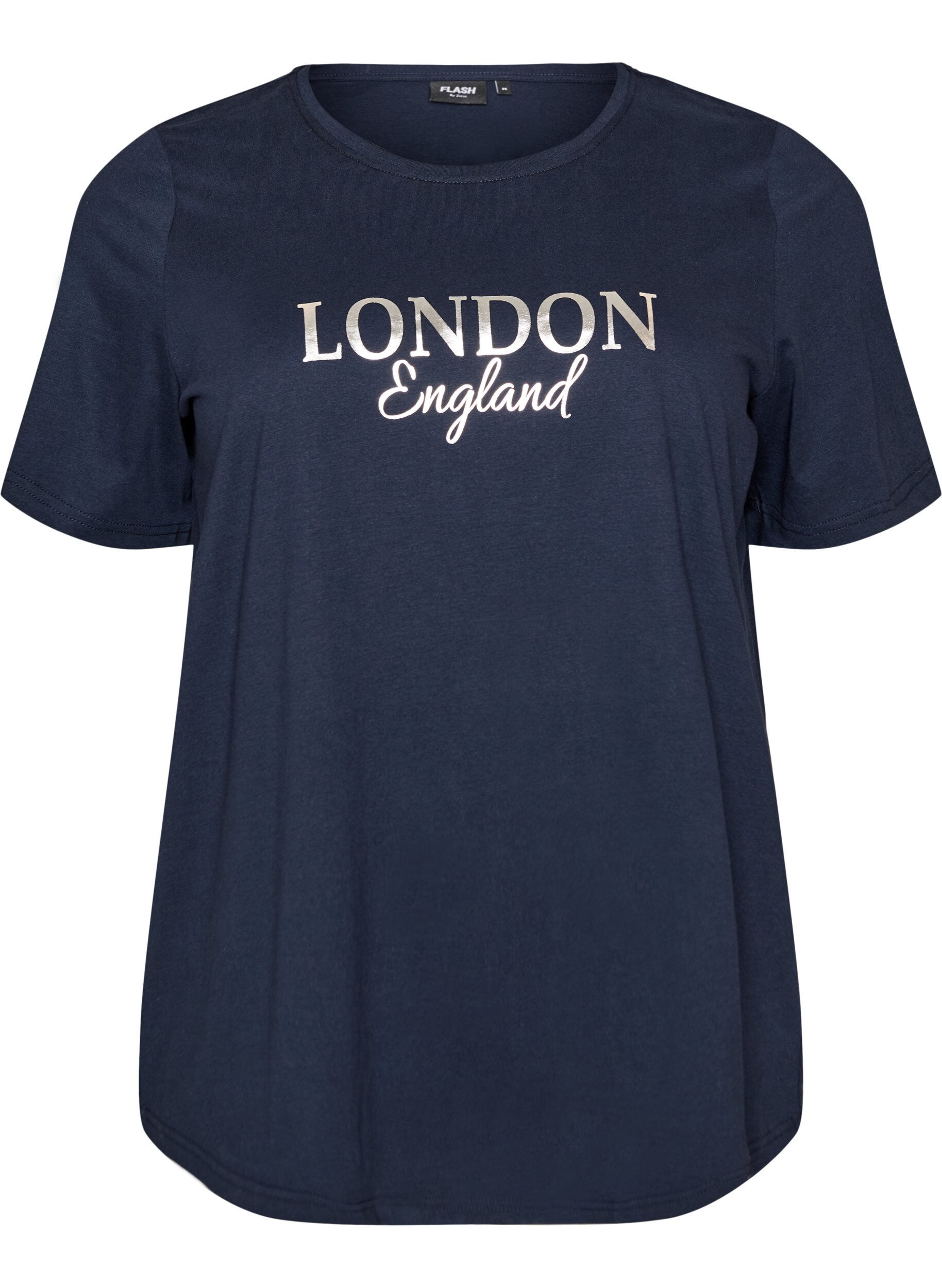 ZizziT-Shirt mit Print, Blau, Packshot image number 0