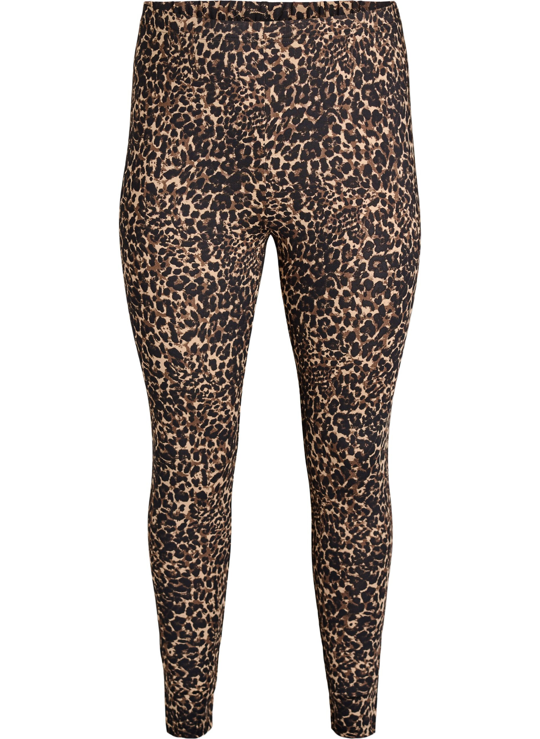 Zizzi 2er-Pack lange Leggings mit normaler Taille, Schwarz, Packshot image number 2