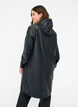 Regenjacke mit Kapuze und Knopfverschluss, Black, Model image number 1