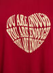 T-Shirt mit Print, Rot, Packshot image number 2