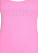 Schmal geschnittenes Tank-Top mit Strasssteinen, Pink, Packshot image number 2