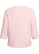 Lockerer Strick mit 3/4-&Auml;rmeln, Pink, Packshot image number 1