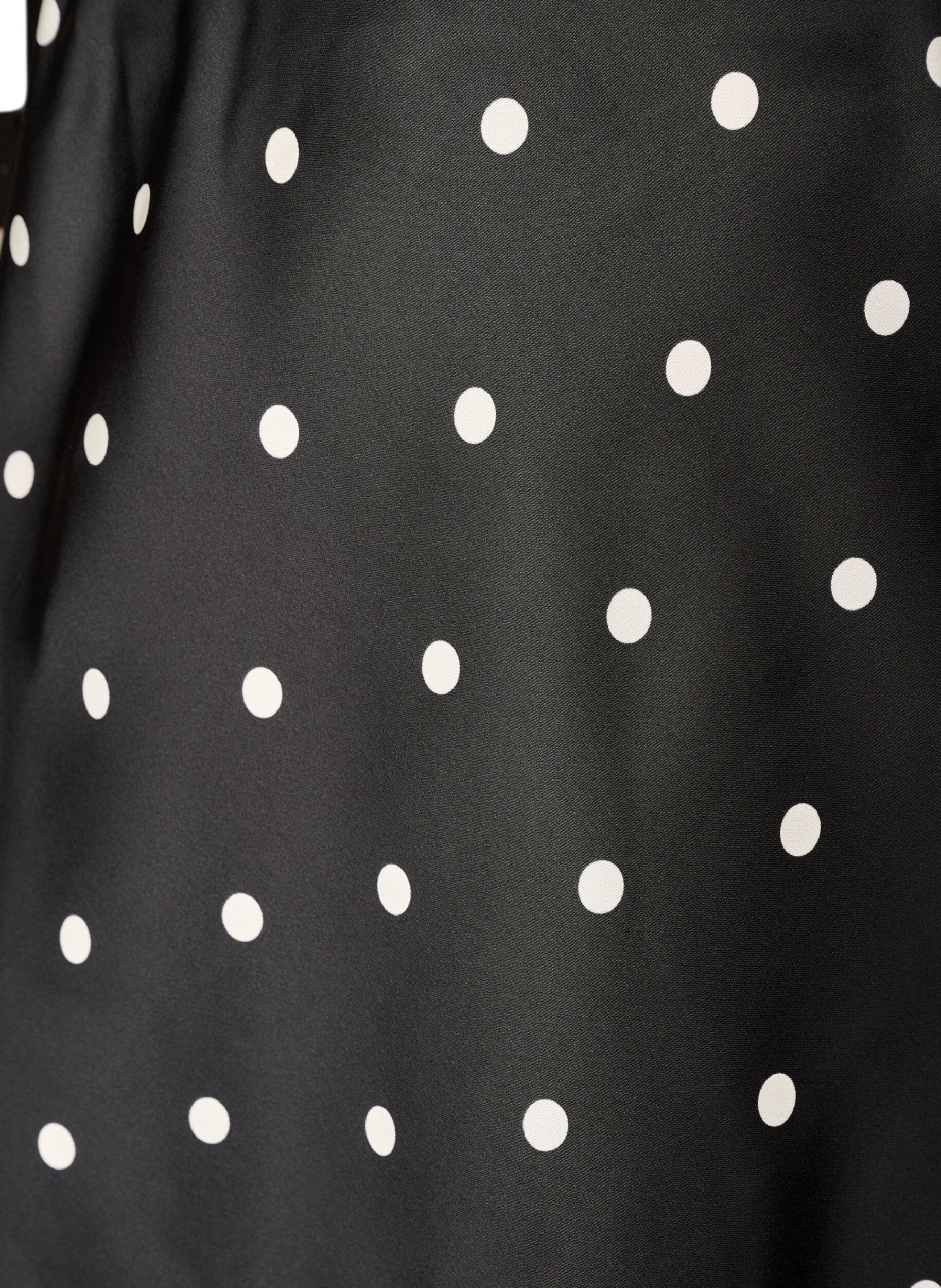 ZizziMidirock aus Satin, Schwarz, Packshot image number 2