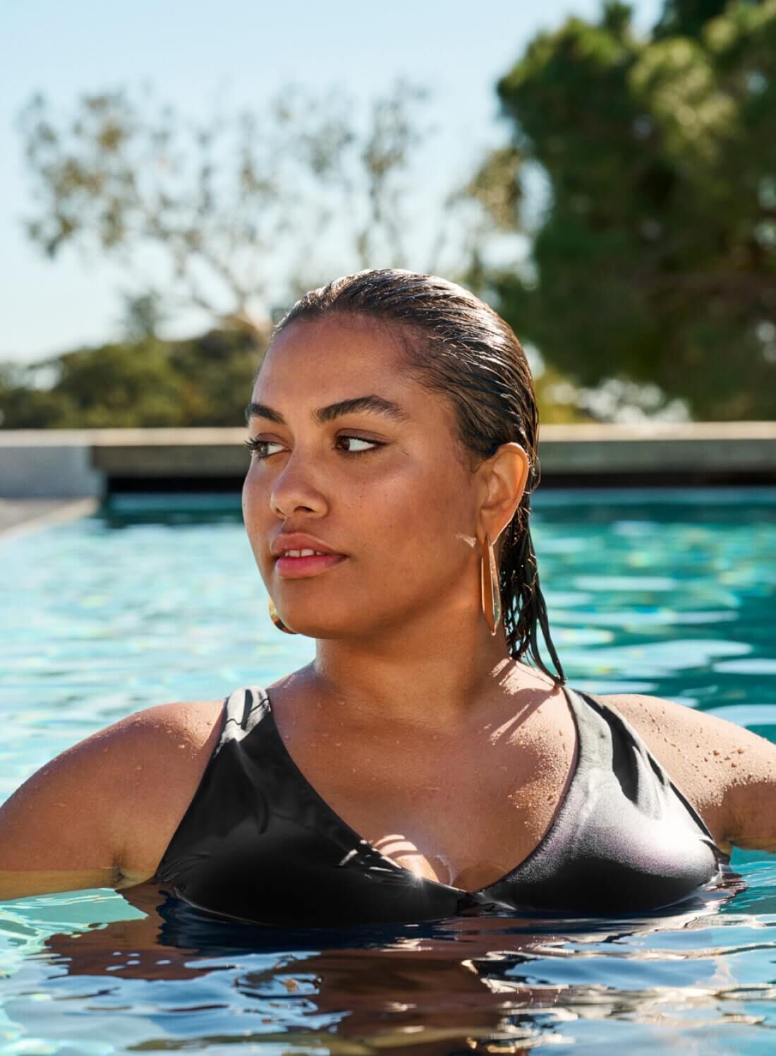 Zizzi Unterst&uuml;tzender und formender Badeanzug, , Model