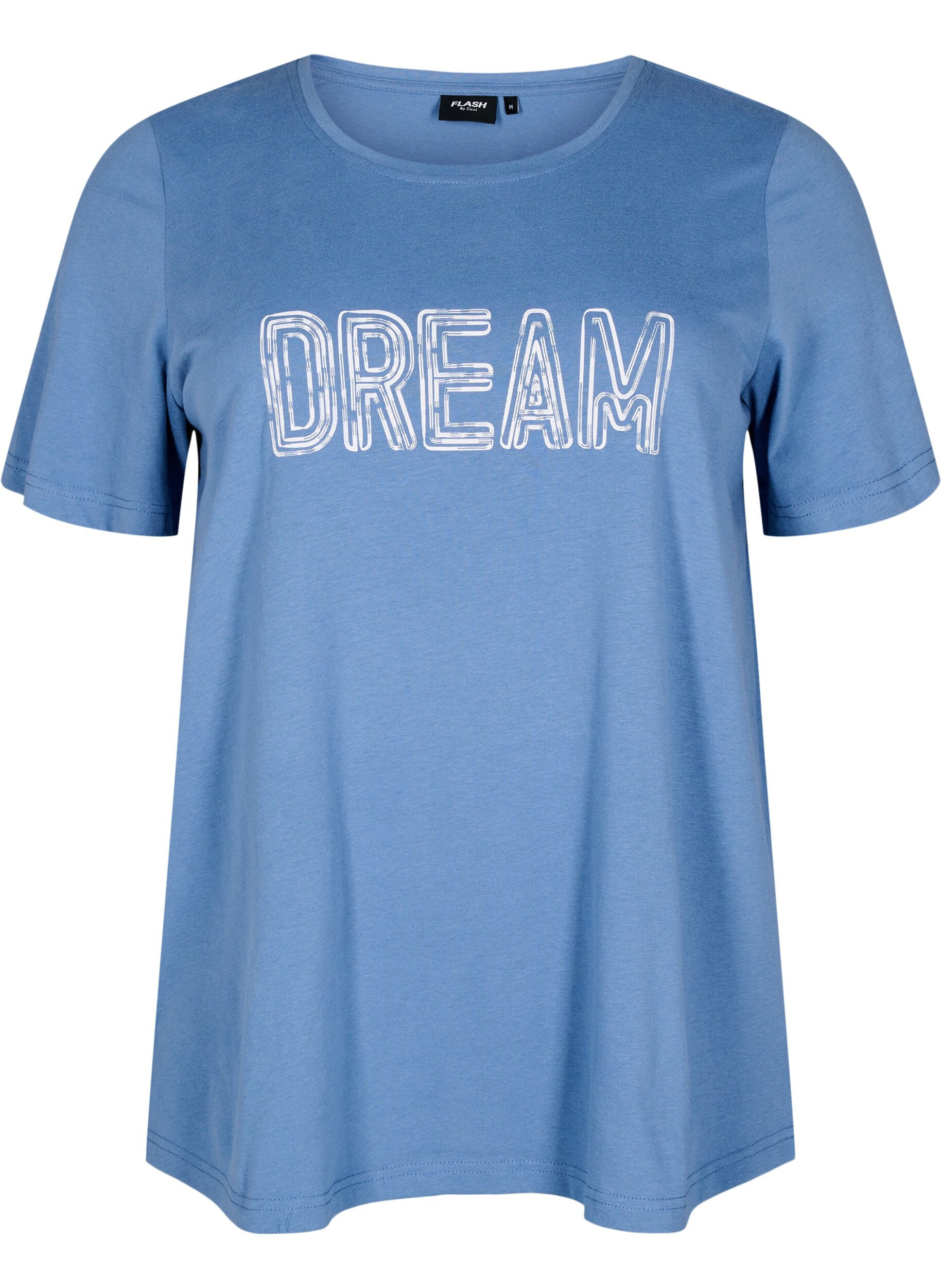 Zizzi FLASH - T-Shirt mit Print, Blau, Packshot image number 0