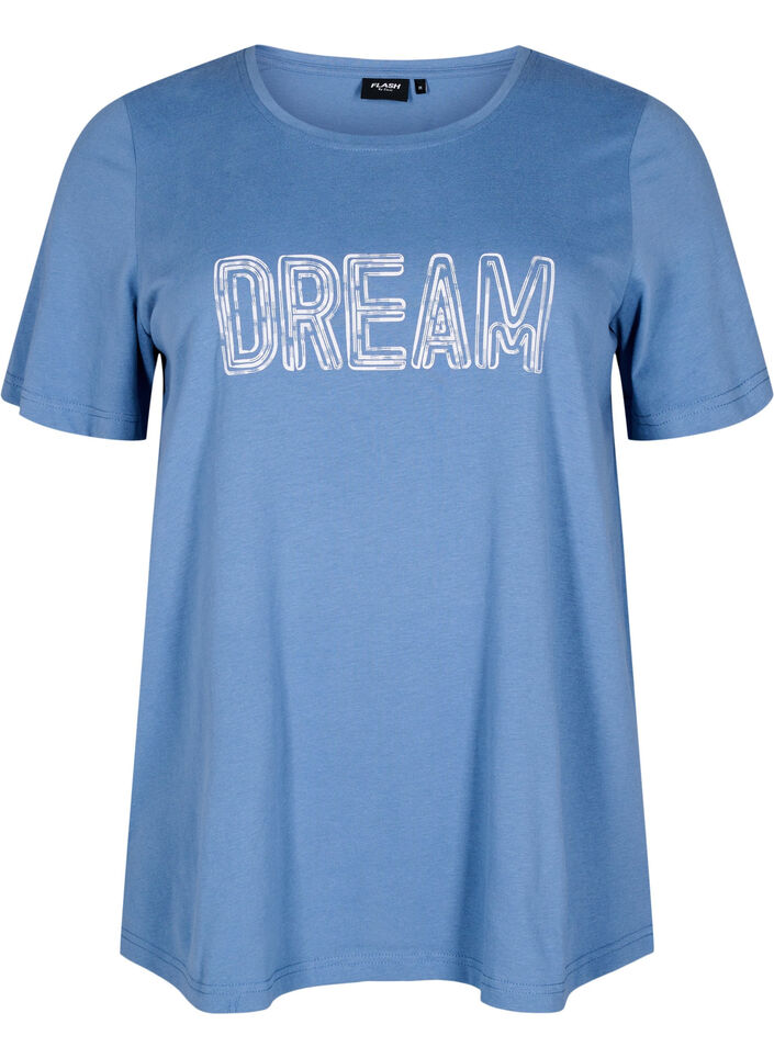 FLASH - T-Shirt mit Print, Blau, Packshot image number 0