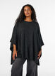 Strickponcho mit Rundhalsausschnitt, Grau, Model image number 0