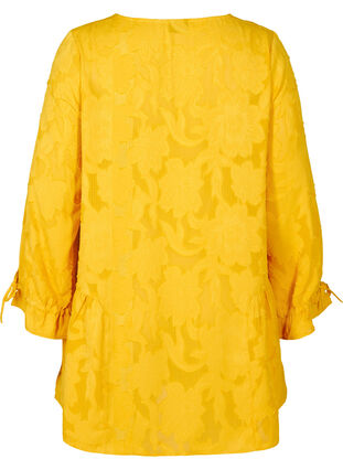 Tunika mit V-Ausschnitt, Golden Yellow, Packshot image number 1