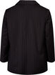 Pinstripe Blazer, Black W. Pinstripe, Packshot image number 1