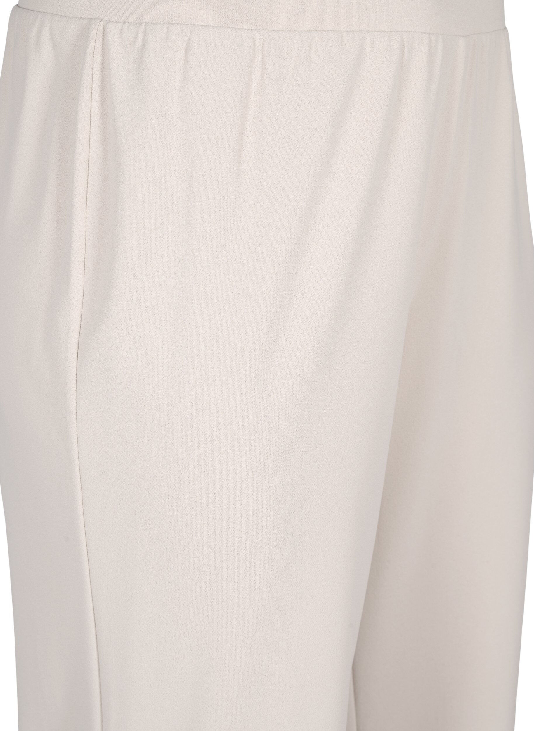 Zizzi Hose in Straight Fit, Beige, Packshot image number 2
