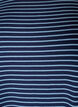 Gestreiftes T-Shirt aus Viskose mit Rundhalsausschnitt, Blau, Packshot image number 2