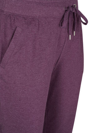 Lockere Sweatpants mit Taschen, Blackberry Wine, Packshot image number 2