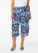 Culotte-Hose aus Viskose mit Aufdruck, Blue Ethnic AOP, Model image number 2