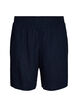 Hoch taillierte Shorts aus Leinen und Viskose, Blau, Packshot image number 0