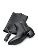 Hoher Stiefel mit abnehmbarem Schaft, Schwarz, Packshot image number 4