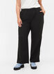 Weite Hose mit Taschen, Schwarz, Model image number 3