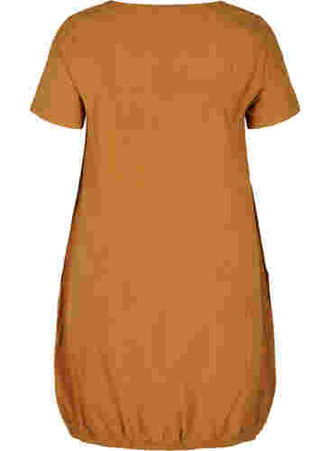 Kurzarm Kleid aus Baumwolle, Bucktorn, Packshot image number 1