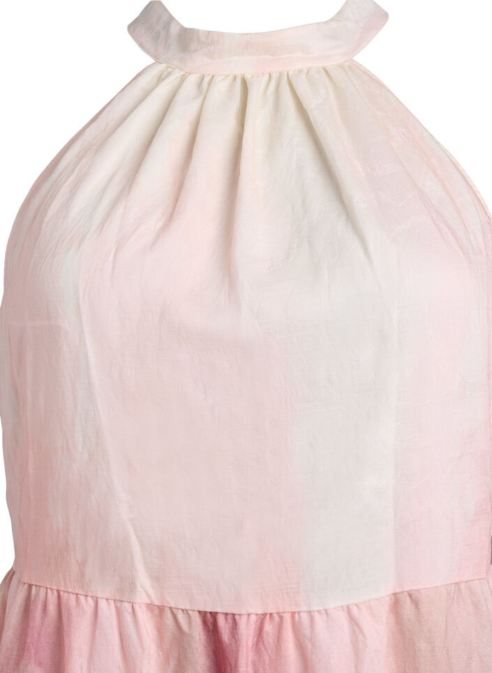 Midi-Neckholderkleid, Rot, Packshot image number 2